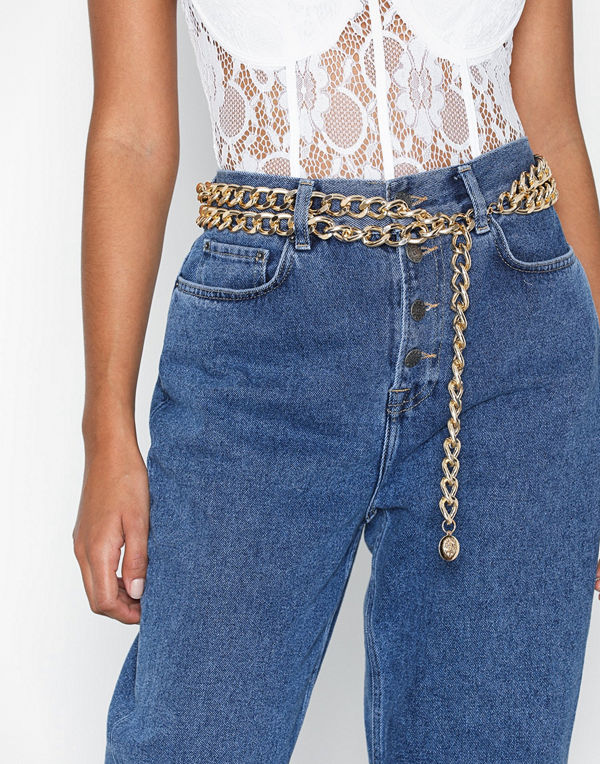 NLY Accessories Chunky Chain Belt