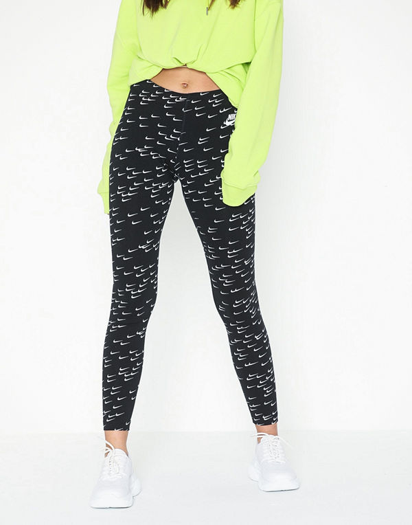 Nike NSW Legasee Legging AOP SWSH Black/White