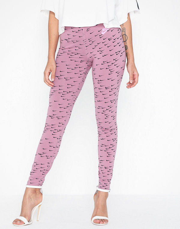 Nike NSW Legasee Legging AOP SWSH Plum