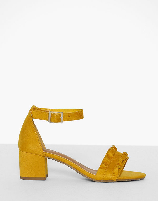 Duffy Frill Block Heel