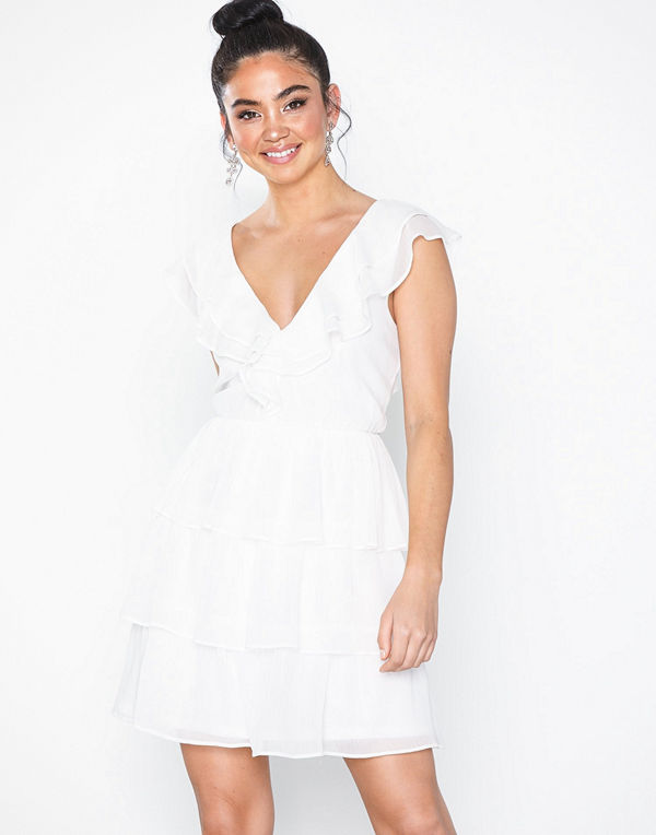 NLY Trend Sheer Frill Dress