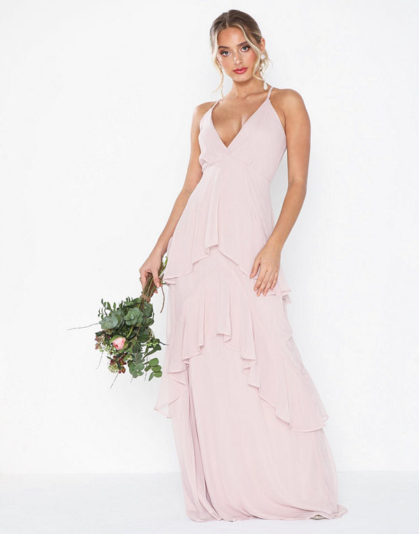 NLY Eve Flounce Bottom Frill Gown