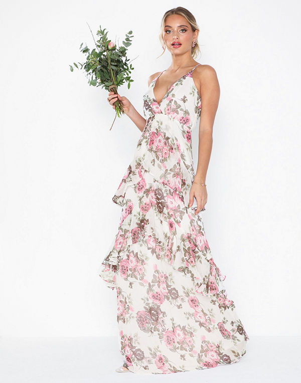 NLY Eve Flounce Bottom Frill Gown