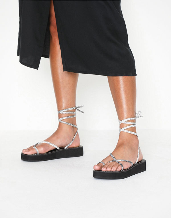 Topshop FLISS Wrap Sandals