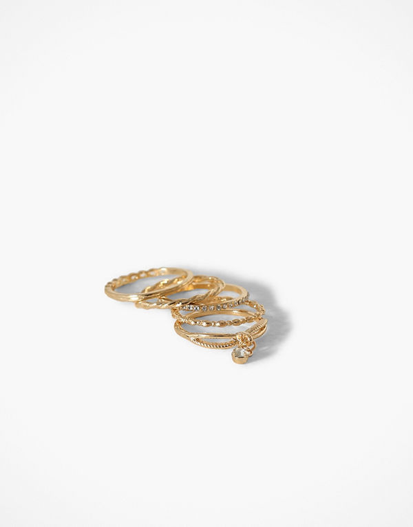 Missguided Jewelry Ring Multipack