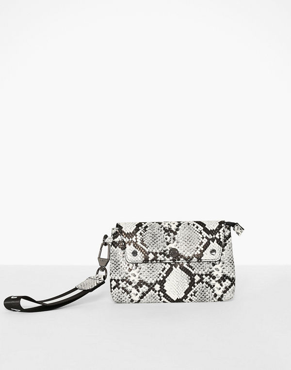 Quay Australia kuvertväska Wristlet Vit/Svart