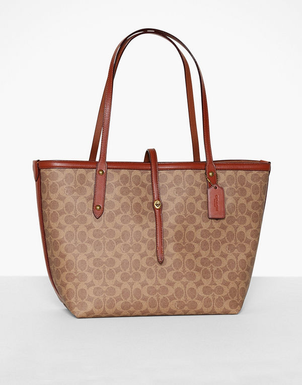 Coach Coated Canvas Signature Market Tote