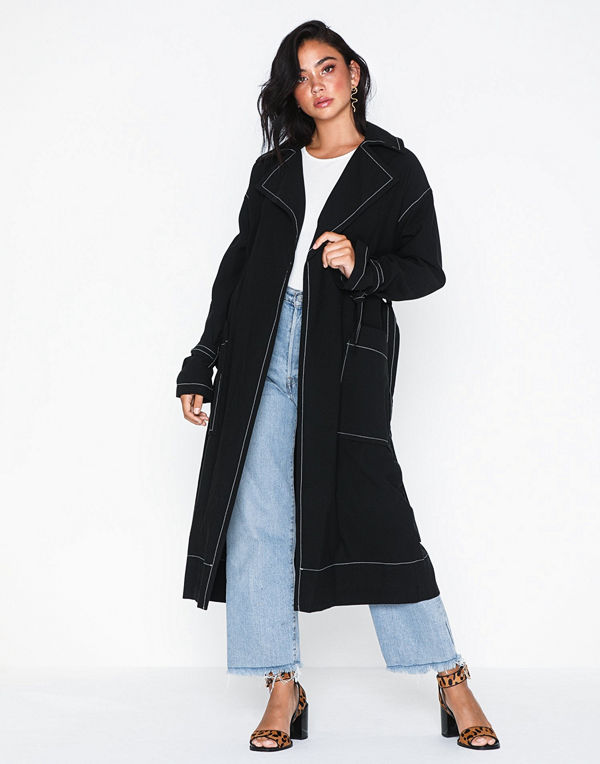 Topshop Belted Duster Jacket