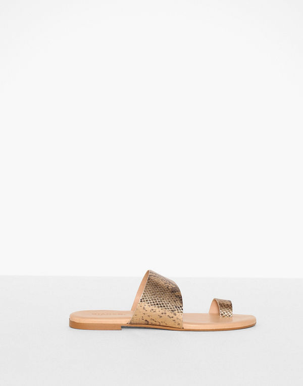 Bianco BIACAI Leather Toe Sandal