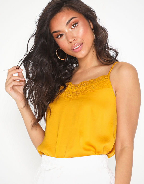 Only Onldebbie Singlet Lace Top Wvn