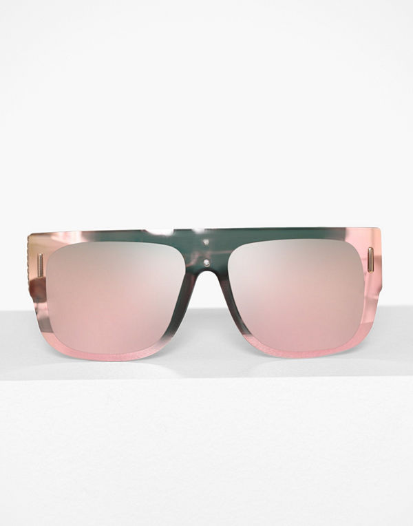 River Island Revo Visor Sunglasses