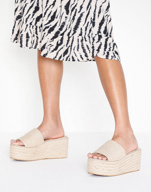NLY Shoes Braided Wedge Sandal