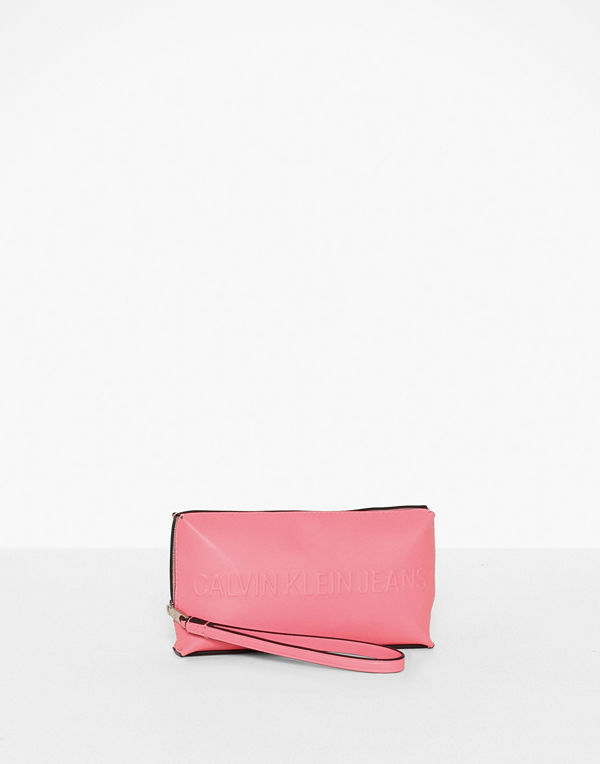 Calvin Klein Jeans gammelrosa kuvertväska Box Wristlet