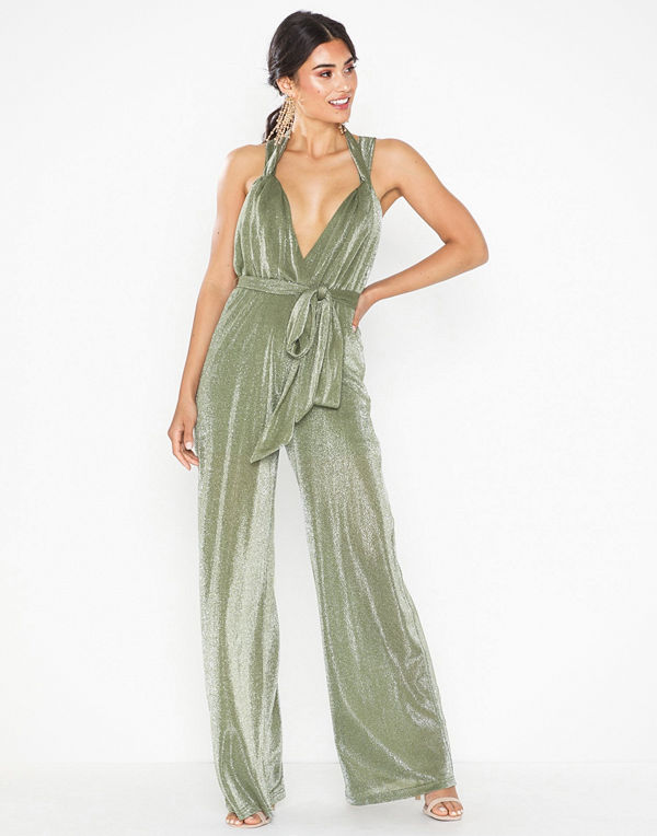 U Collection Knot Jumpsuit