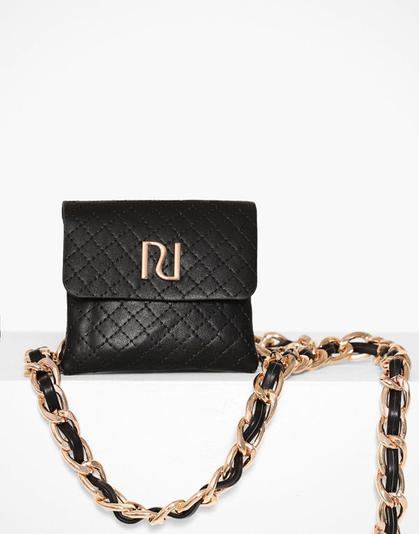 River Island Liana Quilted Chain Belt