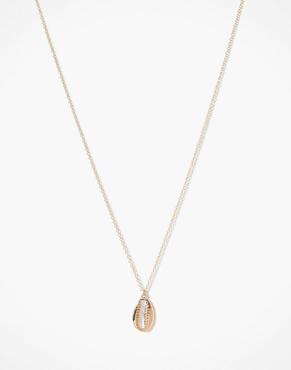 MINT By TIMI halsband Cowrie Shell Long Necklace