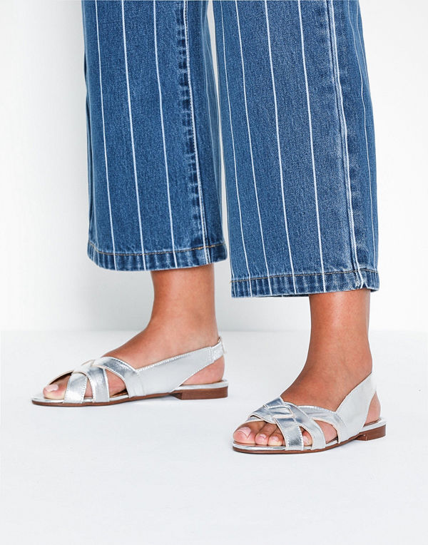 Topshop Peep Toe Sling Back Shoes