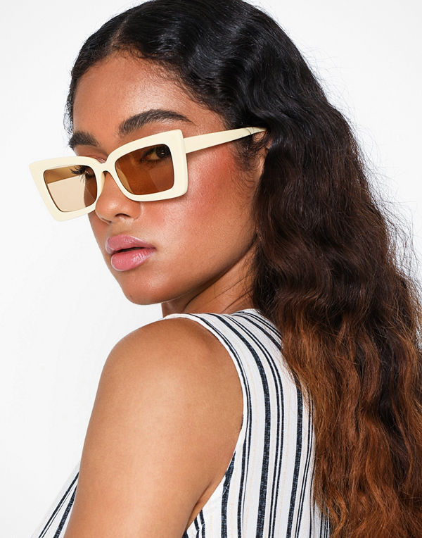 NLY Accessories Cream de la Crème Sunglasses