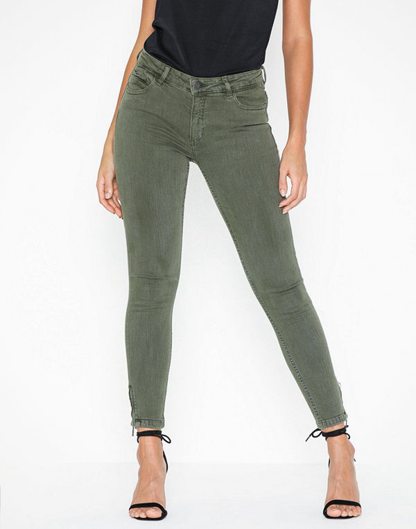 Noisy May NMKIMMY NW ANK ZIP CLR JEANS CS068