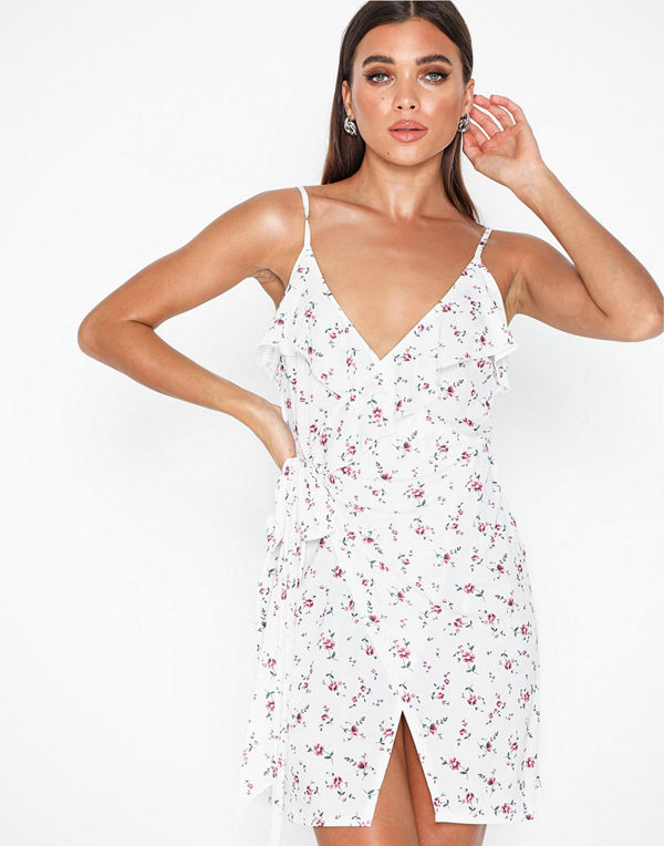 NLY One Wrap Frill Dress
