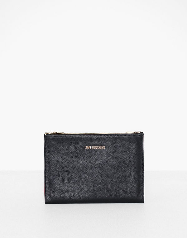 Love Moschino svart kuvertväska JC5394PP18LQ0
