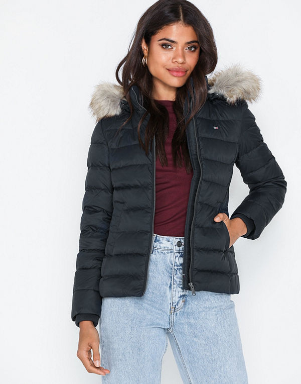 Tommy Jeans Tjw Essential Hooded Down Jacket