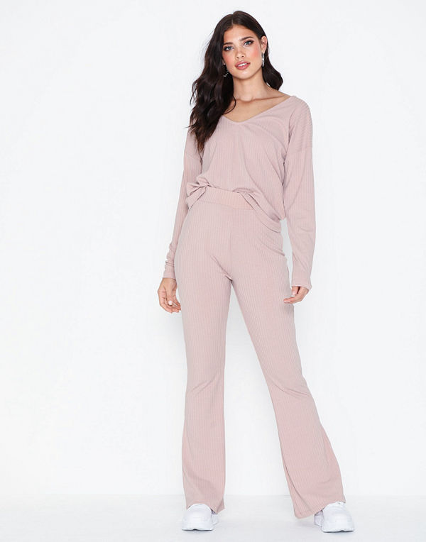 NLY Trend Rib Shoulder Set