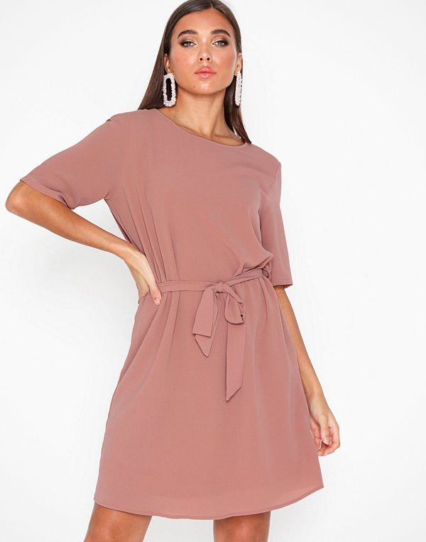 Jacqueline de Yong Jdyamanda 2/4 Belt Dress Wvn Noos