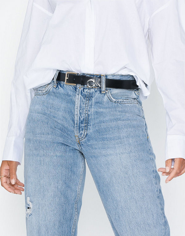 Calvin Klein Jeans 3CM Low Ck Adj.Buckle Belt