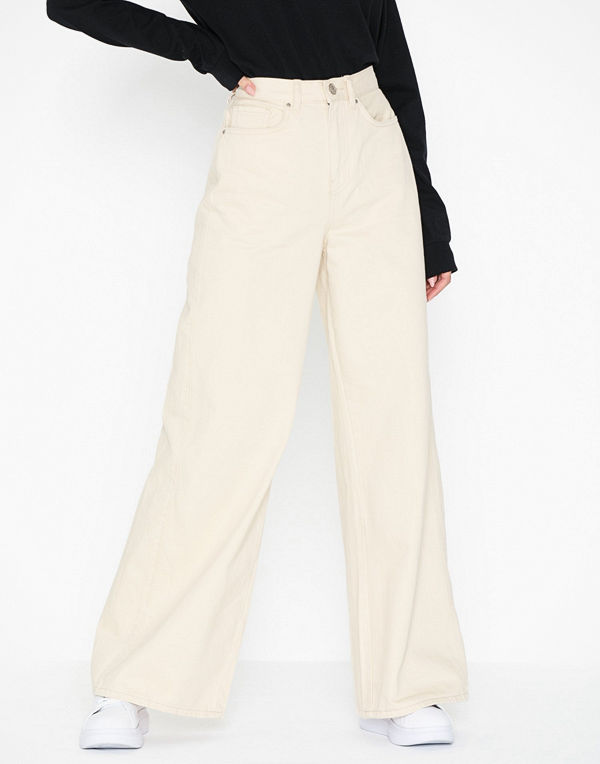 Pieces Pcmaryl Wide Hw Jeans-Ba