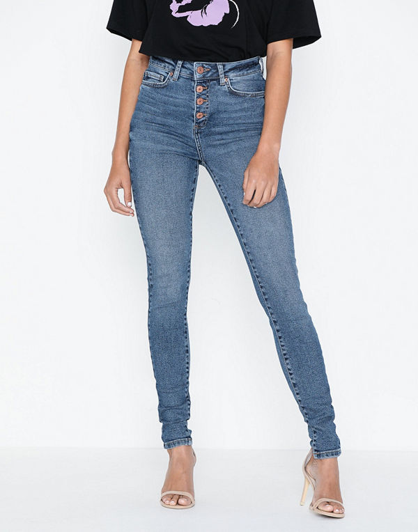 Noisy May Nmcallie Hw Skinny Jeans BA063MB