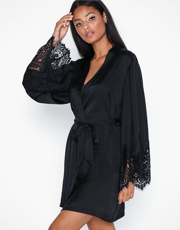 Hunkemöller Kimono Satin Big Scallop