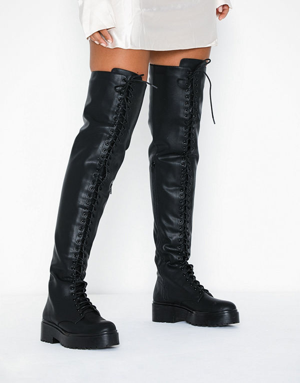 NLY Shoes Daring Lace Up Boot