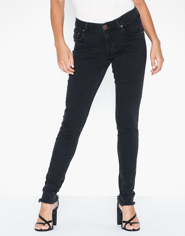 One Teaspoon Black Swan Freebirds II Low Waist Skinny