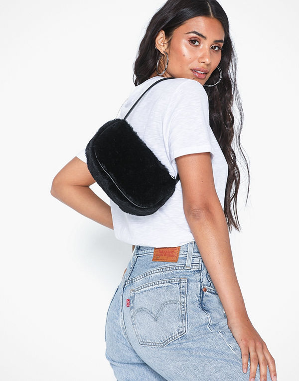 NLY Accessories Mini Fur Bag