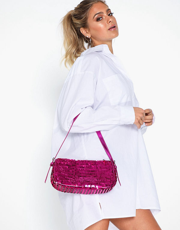 NLY Accessories Bring It Back Sequin Bag