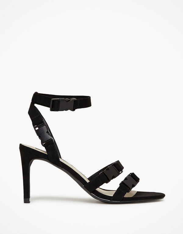 NLY Shoes Multi Buckle Strap Heel