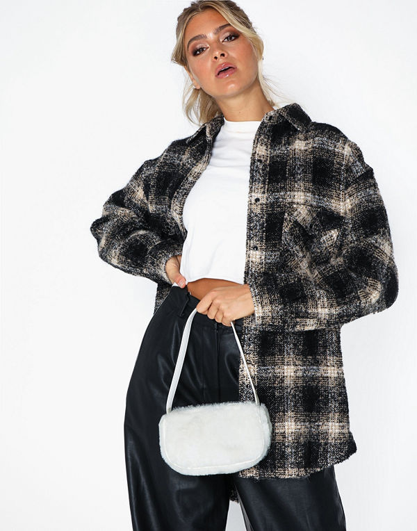NLY Accessories Mini Fur Bag