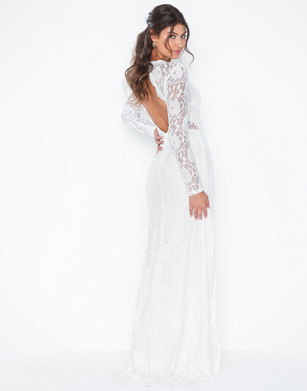 NLY Eve Rose Lace LS Gown