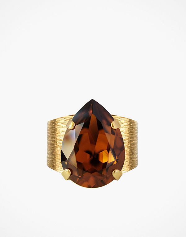 Caroline Svedbom Classic drop ring Topaz