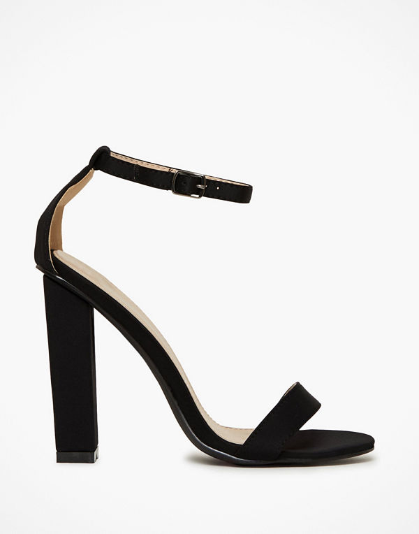 Glamorous Glamorous Barely There Block Heels