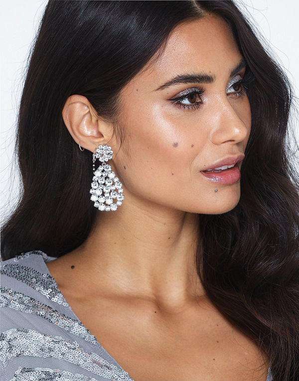 Caroline Svedbom örhängen Hanna Earring Rhodium