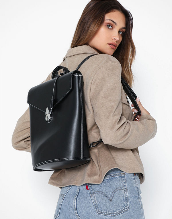 Calvin Klein svart ryggsäck Lock Backpack