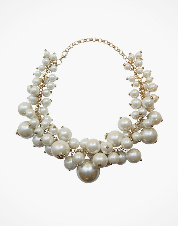 WOS halsband Big Pearl Necklace