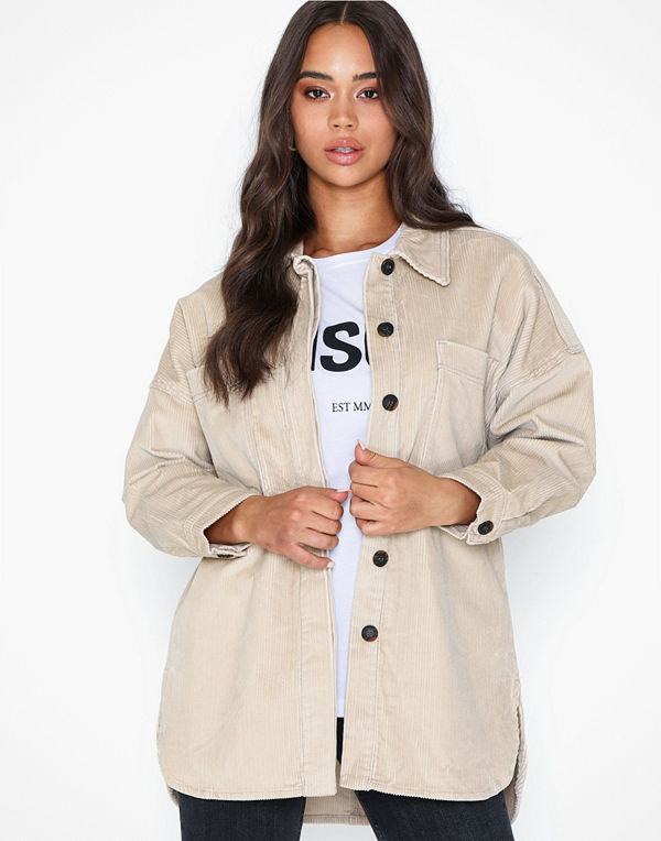 Vero Moda Vmcindy Ls Oversize Corduroy Shirt