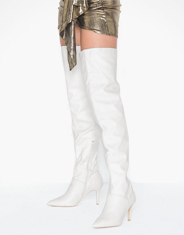 NLY Shoes I'm So Extra Thigh High Boot