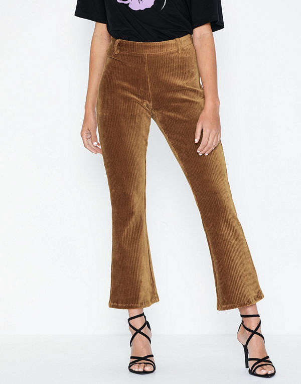 Object Collectors Item bruna byxor Objcorda Nicky 7/8 Kickflared Pant