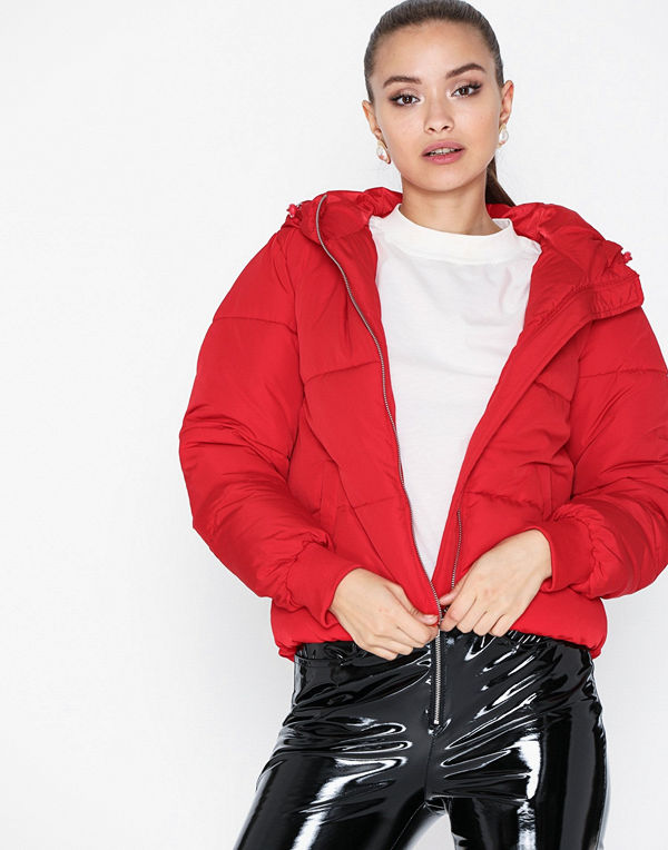 Jacqueline de Yong Jdyerica Short Padded Hood Jacket O