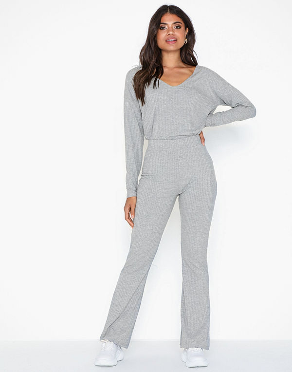 NLY Trend Rib Shoulder Set