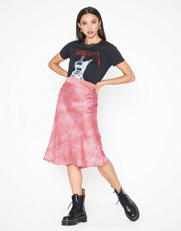 Vero Moda Vmcailey Hw Blk Skirt Exp